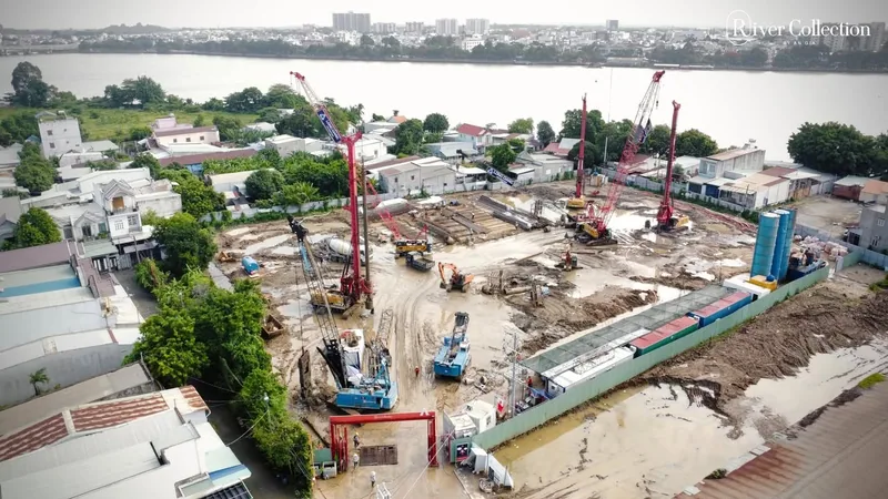 Tiến độ công trường River Collection Biên Hòa ảnh 3
